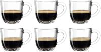 Leonardo Espresso Glazen Napoli 80 ml - 6 stuks