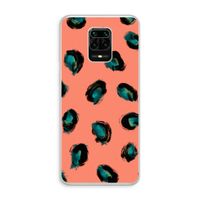 Pink Cheetah: Xiaomi Redmi Note 10 Lite Transparant Hoesje Pink Cheetah: Xiaomi Redmi Note 10 Lite Transparant Hoesje