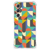 Samsung Galaxy S23 FE Doorzichtige Silicone Hoesje Funky Retro