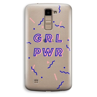 GRL PWR: LG K10 (2016) Transparant Hoesje
