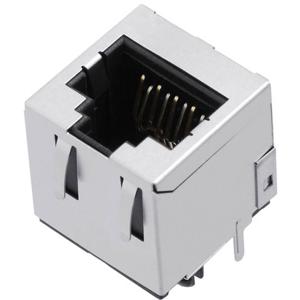 encitech RJJS-88-143-E7V-058 RJ45-connector 3257-0009-02 Bus, inbouw verticaal Aantal polen 8P8C Metaal 1 stuk(s)