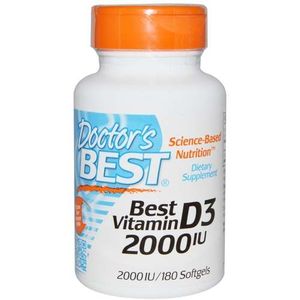 Best Vitamin D-3 2000IU 180softgels