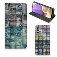 Hippe Standcase Samsung Galaxy A32 5G Spijkerbroeken Hippe Standcase Samsung Galaxy A32 5G Spijkerbroeken