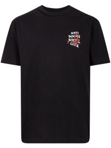 Anti Social Social Club t-shirt Moodsting à manches courtes - Noir