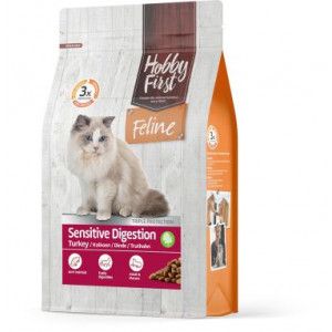 HobbyFirst Feline Sensitive Digestion met kalkoen kattenvoer 4,5 kg