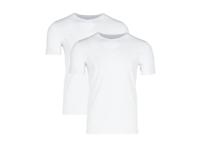 MEXX Set van 2 heren hemden of T-shirts (Ronde hals, Wit, XXL)