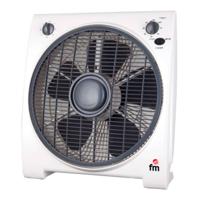 Vloerventilator Grupo FM BF4 8600046608 Wit 45 W