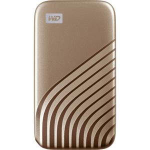 WD My Passport 1 TB Externe SSD harde schijf (2,5 inch) USB-C Goud WDBAGF0010BGD-WESN