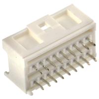 Molex 559171810 Male header, inbouw (standaard) Totaal aantal polen: 18 Rastermaat: 2.00 mm Inhoud: 1 stuk(s) Tray