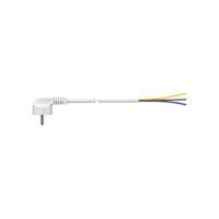 Voedingskabel Solera 7000/2 Schuko 4,8 mm 250 V 16 A Wit 3 x 1,5 mm 2 m