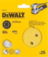 DeWALT DT3112 P60 Schuurschijf 125mm VE=25