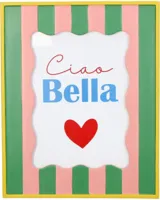 Kersten fotolijst polystone ciao bella 13x18x2cm multi