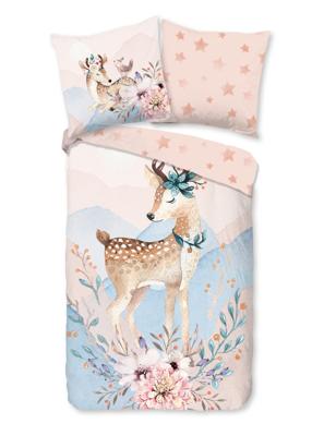 Good Morning Kinderdekbedovertrek "bambi" - Multi - (135x200 cm) - Katoen Flanel Good Morning Kinderdekbedovertrek "bambi" - Multi - (135x200 cm) - Katoen Flanel