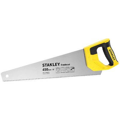 Stanley handgereedschap Houtzaag Tradecut Universal 450mm 8 TPI - STHT20354-1 - STHT20354-1