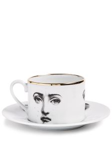 Fornasetti tasse Il Fumo Fa Male - Blanc