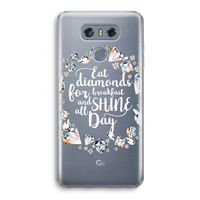 Diamonds: LG G6 Transparant Hoesje