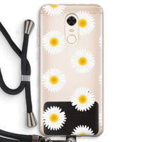 Margrietjes: Xiaomi Redmi 5 Transparant Hoesje met koord