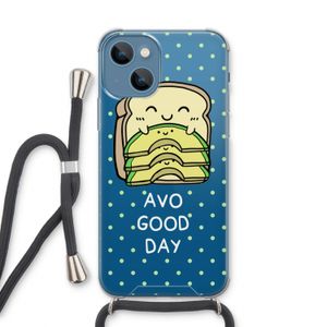 Avo Good Day: iPhone 13 Transparant Hoesje met koord