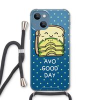 Avo Good Day: iPhone 13 Transparant Hoesje met koord