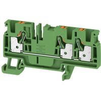 Weidmüller 2051350000 Doorgangsklem 6.10 mm Spanveer Groen 50 stuk(s)