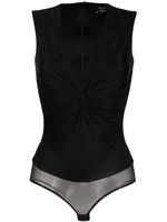 Versace body à col v - Noir