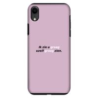 uzelf graag zien: iPhone XR Tough Case