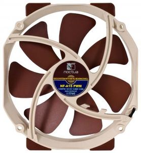 Noctua NOC-NF-A15-PWM koelsysteem voor computers Computer behuizing Ventilator 14 cm Beige, Bruin 1 stuk(s)