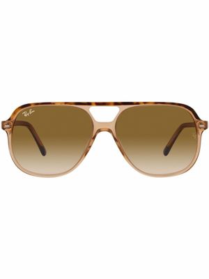 Ray-Ban lunettes de soleil Bill à monture carrée - Vert