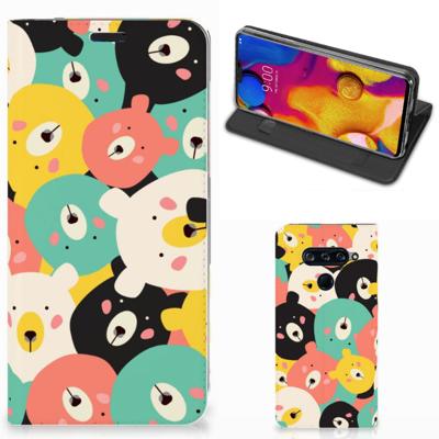 LG V40 Thinq Magnet Case Bears