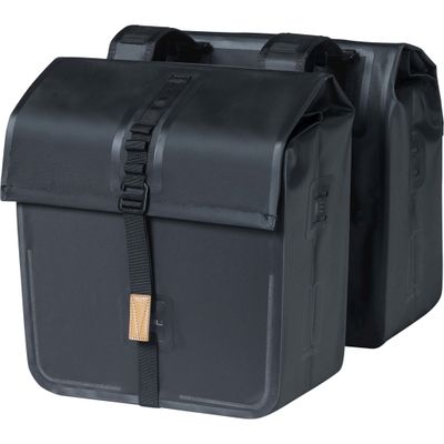 dubbele fietstas Urban dry black