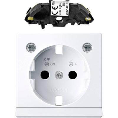 Merten MEG2334-0325 LED-oriëntatielicht Accessoire System M Wit 1 stuk(s)