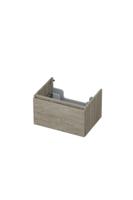 Onderkast INK 1 lade greeploos met houten keerlijst 60 cm x 45 cm x 35 cm Greige eiken 1257509 Onderkast INK 1 lade greeploos met houten keerlijst 60 cm x 45 cm x 35 cm Greige eiken 1257509