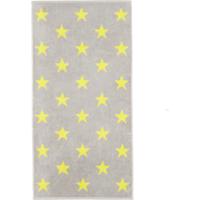 Cawö Cawö New Stars 6260 Douchelaken 70x140 platin/lime