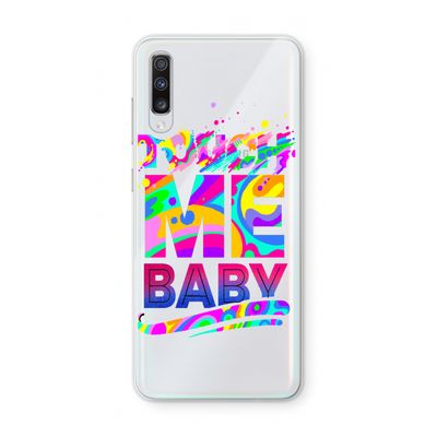 Touch Me: Samsung Galaxy A70 Transparant Hoesje