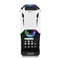 Sharkoon ELITE SHARK CA700 Tower Zwart, Wit - thumbnail