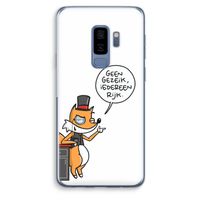 Geen Gezeik: Samsung Galaxy S9 Plus Transparant Hoesje