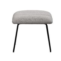 Hocker Dicky - lichtgrijs - 41,5x45x41 cm