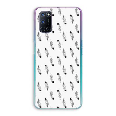 Pluimen: Oppo A72 Transparant Hoesje
