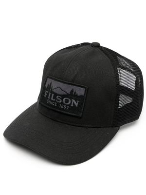 Filson casquette Logger à patch logo - Noir