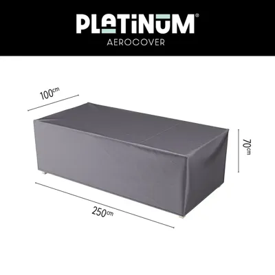 Platinum AeroCover Loungebank hoes 250x100xH70cm