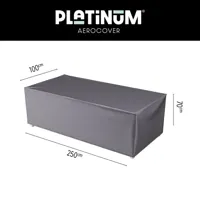 Platinum AeroCover Loungebank hoes 250x100xH70cm