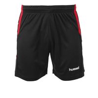 Hummel 120002 Aarhus Shorts - Black-Red - XXL - thumbnail