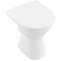 Villeroy & Boch ViCare Vlakspoelcloset - zonder spoelrand - staand - glans wit Alpin (wit) 4684R001