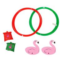 Splash flamingo duikring 80cm, set van 2