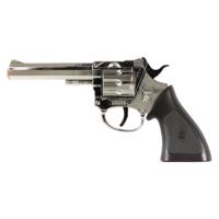 Wicke revolver/pistool - metaal - 100 shots - speelgoed - cowboy/politie