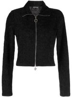 tout a coup cardigan cœur - Noir - thumbnail