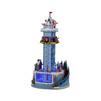Lemax - 'Santa's Freeze Zone' - Verlichte Attractie met animatie, muziek - Inclusief adapter - thumbnail