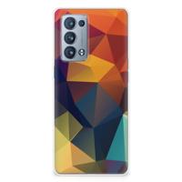 OPPO Reno 6 Pro Plus 5G | TPU Hoesje | Polygon Color