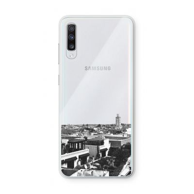 Marrakech Skyline : Samsung Galaxy A70 Transparant Hoesje