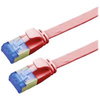 VALUE FTP patchkabel, Cat.6A (Class EA), extra plat, rood, 0,5 m - thumbnail